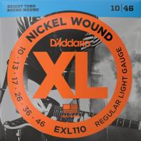 EXL110 Nickel Wound Electric Regular Light 10-46 - jeu de 6 cordes