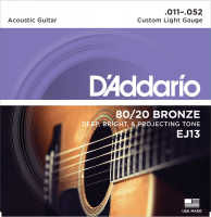 EJ13 Bronze 80/20 11-52 - jeu de 6 cordes