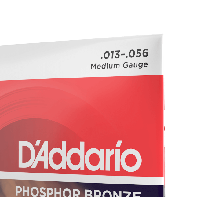 D'addario Jeu De 6 Cordes Guit. Folk 6c Phosphor Bronze 013.056 Ej17 - Cordes Guitare Acoustique - Variation 1