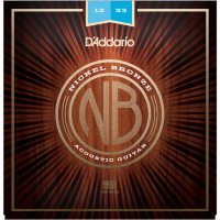 NB1253 Acoustic Nickel Bronze Set 12-53 - jeu de 6 cordes