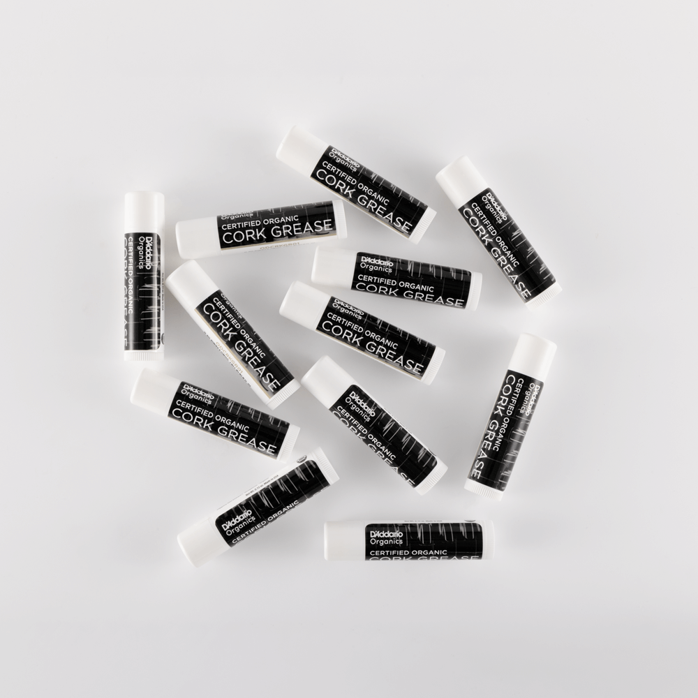 D'addario Odcrkgr12 Organic Cork Grease, Box Of 12 Tubes - Huile Lubrifiant Vent - Variation 1