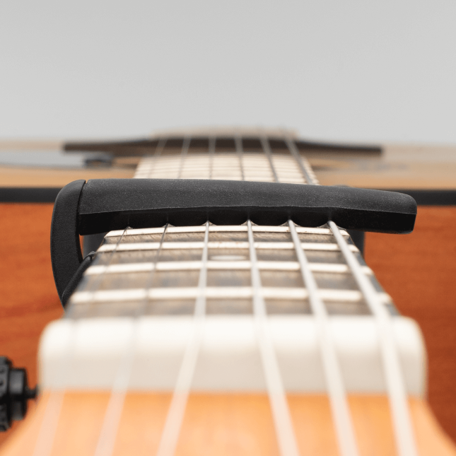 D'addario Pro Plus Capo Black - Capodastre & Fatfinger - Variation 8