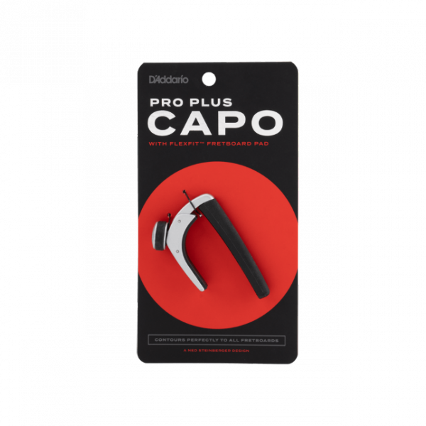 Capodastre & fatfinger D'addario Pro Plus Capo Silver