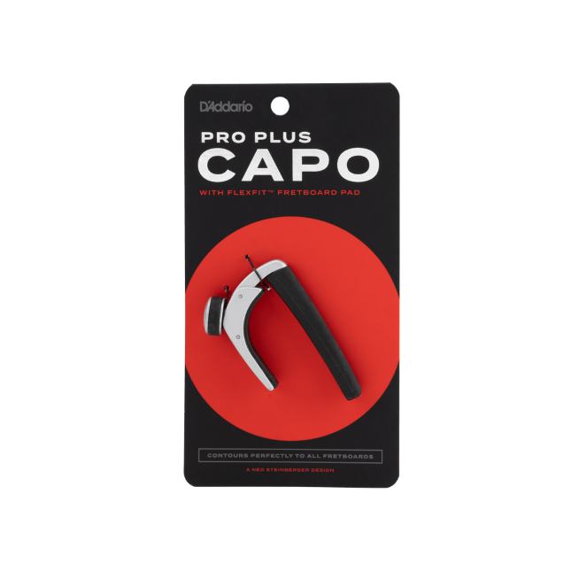 D'addario Pro Plus Capo Silver - Capodastre & Fatfinger - Variation 4