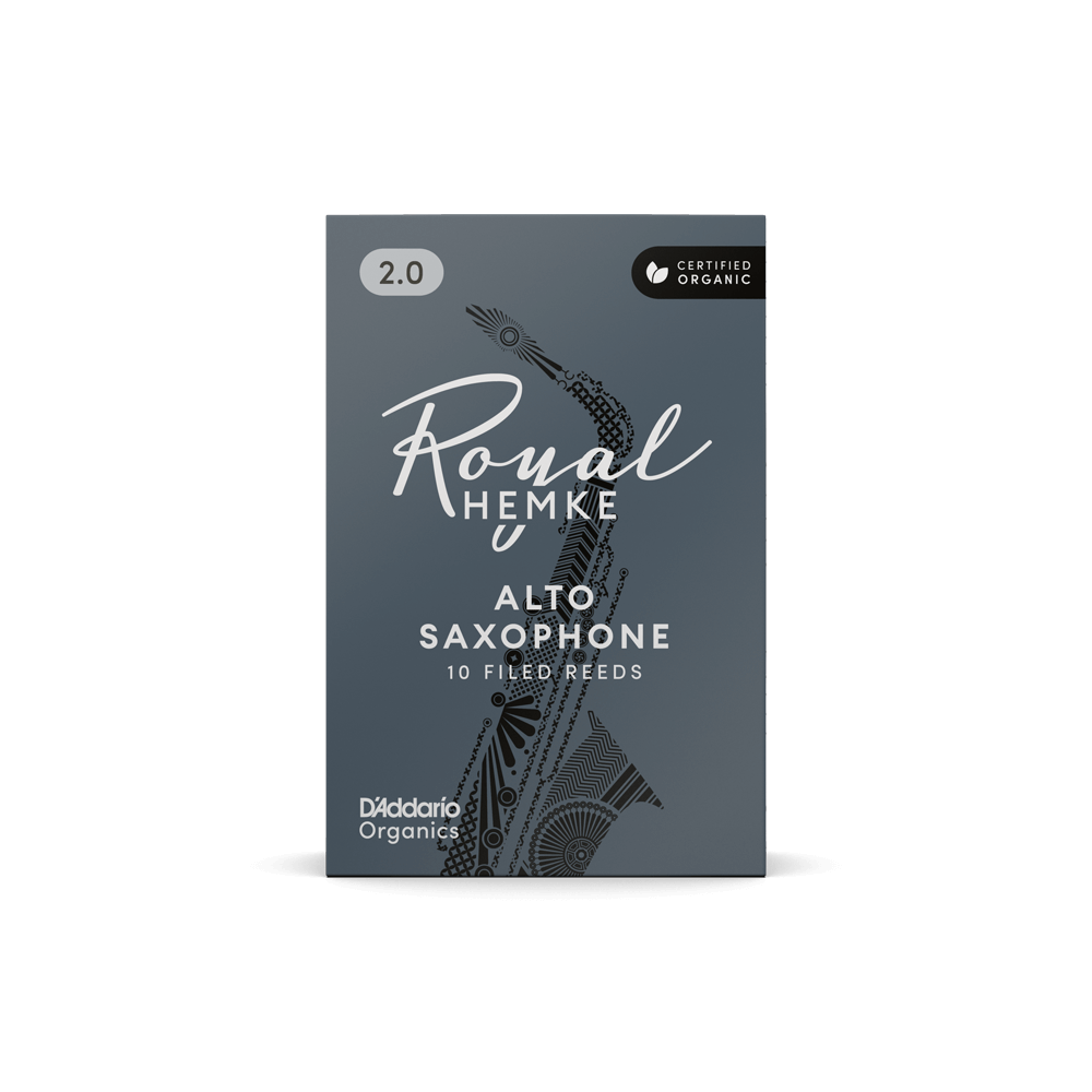 D'addario Rhkp10asx400 Royal Hemke Alto Saxophone Reeds, Strength 4.0, 10-pack - Anche Saxophone - Variation 2
