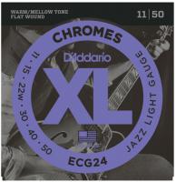 XL Chromes Flat Wound ECG24 11-50 - jeu de 6 cordes