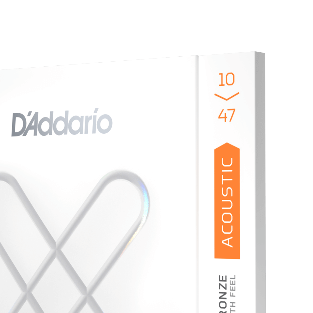 D'addario Xsapb1047 Phosphor Bronze Coated Acoustic Guitar 6c 10-47 - Cordes Guitare Acoustique - Variation 3