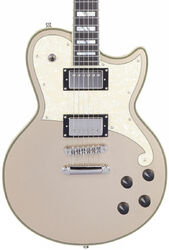 Guitare électrique single cut D'angelico Deluxe Atlantic - Desert gold