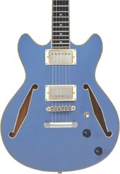 Guitare électrique 1/2 caisse D'angelico Excel Mini DC Tour - Slate blue