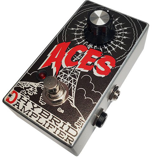 Daredevil Pedals Aces Hybrid Amplifier Fuzz Disto - PÉdale Volume / Boost. / Expression - Variation 1