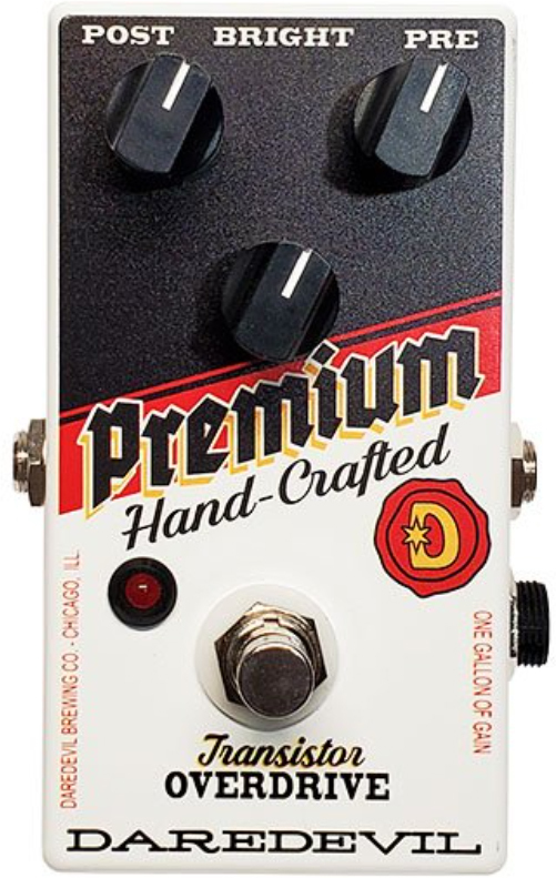 Daredevil Pedals Premium Transistor Overdrive - PÉdale Overdrive / Distortion / Fuzz - Main picture