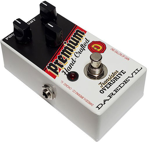 Pédale overdrive / distortion / fuzz Daredevil pedals Premium Transistor Overdrive