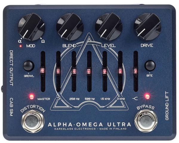 Darkglass Alpha·Omega Ultra Bass Preamp Overdrive, distortion