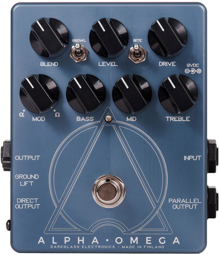 Darkglass Alpha Omega Bass Distorsion - - PÉdale Overdrive / Distortion / Fuzz - Main picture