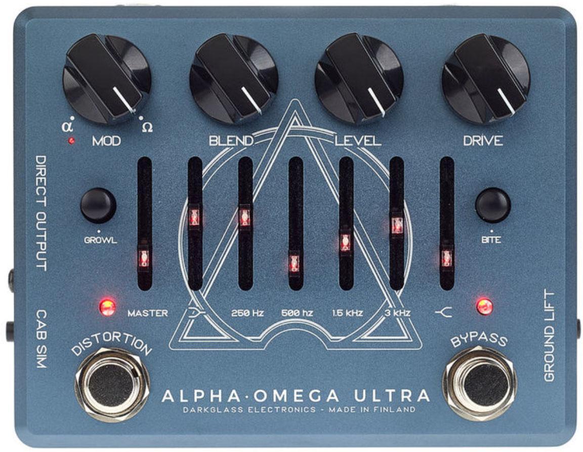 Pédale overdrive / distortion / fuzz Darkglass Alpha·Omega Ultra V2 (Aux-In) Bass Preamp