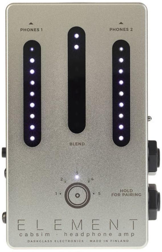 Pédale effet simulation - modelisation Darkglass Element Headphone Amp Cabsim