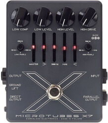 Pédale overdrive / distortion / fuzz basse Darkglass Microtubes X7