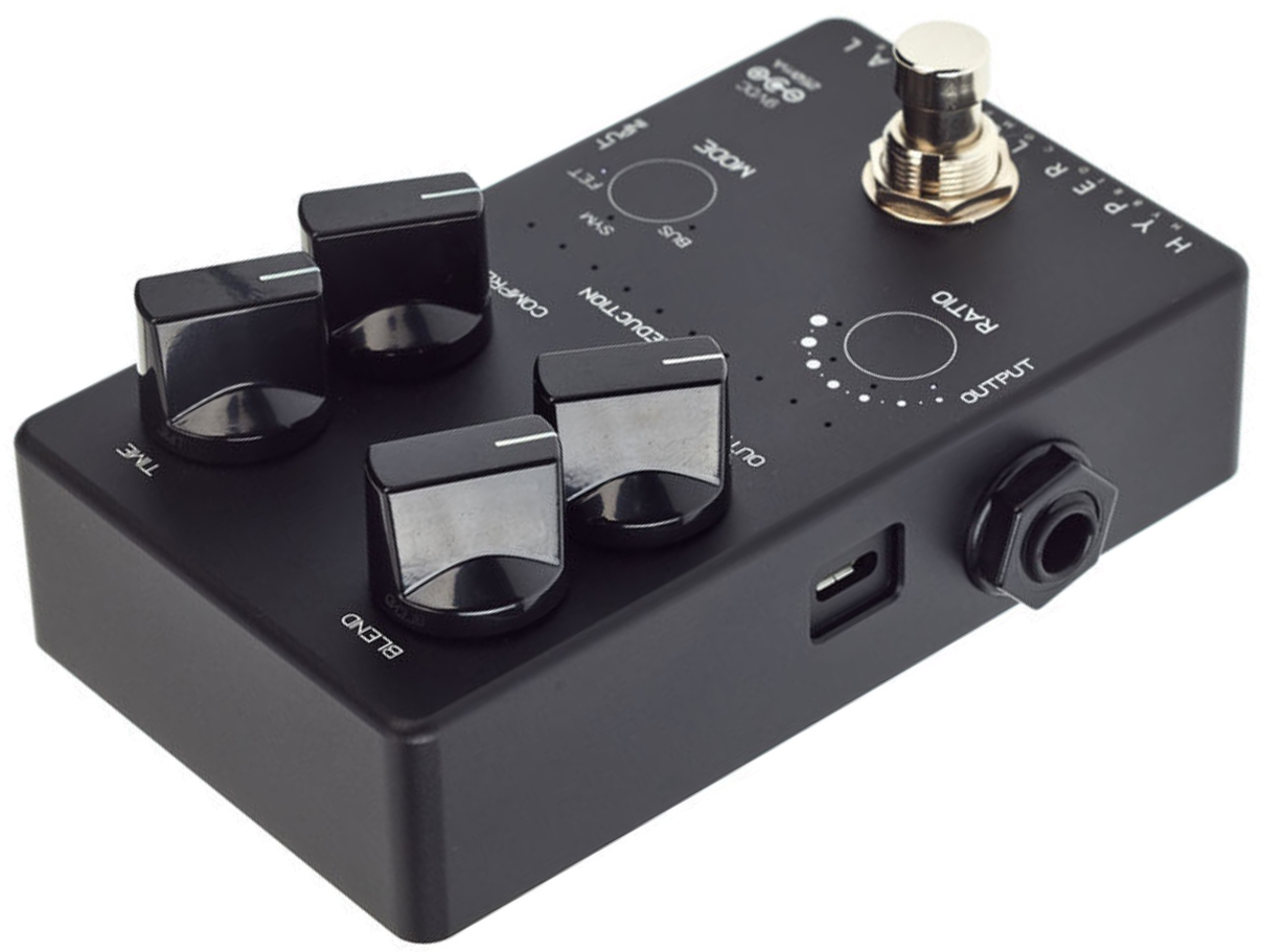 Darkglass Hyper Luminal Hybrid Compressor Ltd Black - PÉdale Compression / Sustain / Noise Gate - Variation 2
