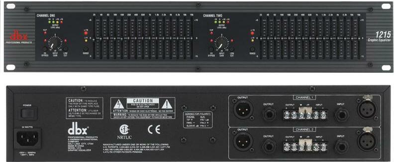 Dbx 1215 - Equaliseur / Channel Strip - Main picture