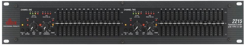 Equaliseur / channel strip Dbx 2215