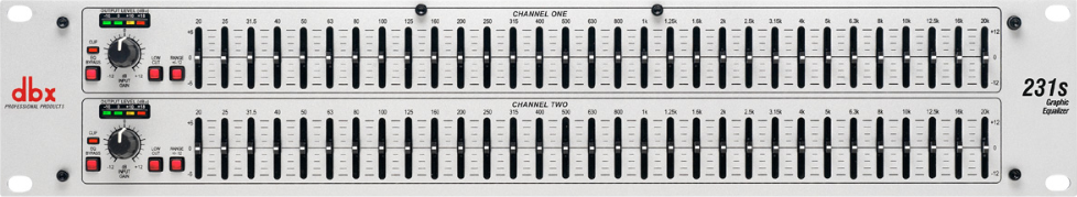 Dbx 231s - Equaliseur / Channel Strip - Main picture