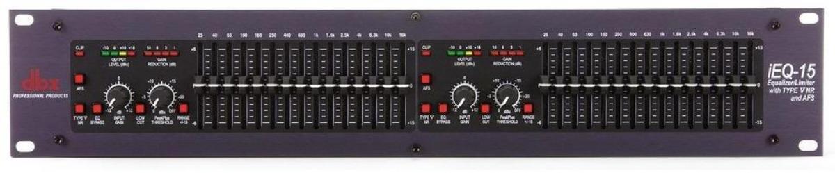 Equaliseur / channel strip Dbx IEQ15