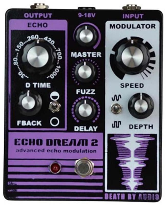Pédale reverb / delay / echo Death by audio ECHO DREAM 2 ANALOG ECHO ET FUZZ
