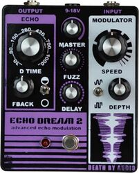 Pédale reverb / delay / echo Death by audio ECHO DREAM 2 ANALOG ECHO ET FUZZ