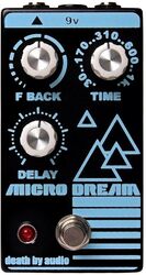 Pédale reverb / delay / echo Death by audio Micro Dream