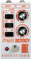 Pédale chorus / flanger / phaser / tremolo Death by audio Space Bender Chorus Modulator Ltd - White/Orange