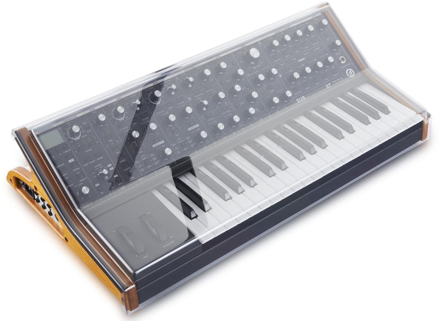 Housse et etuis produit studio Decksaver Moog Subsequent 37 Cover(Soft-fit sides)