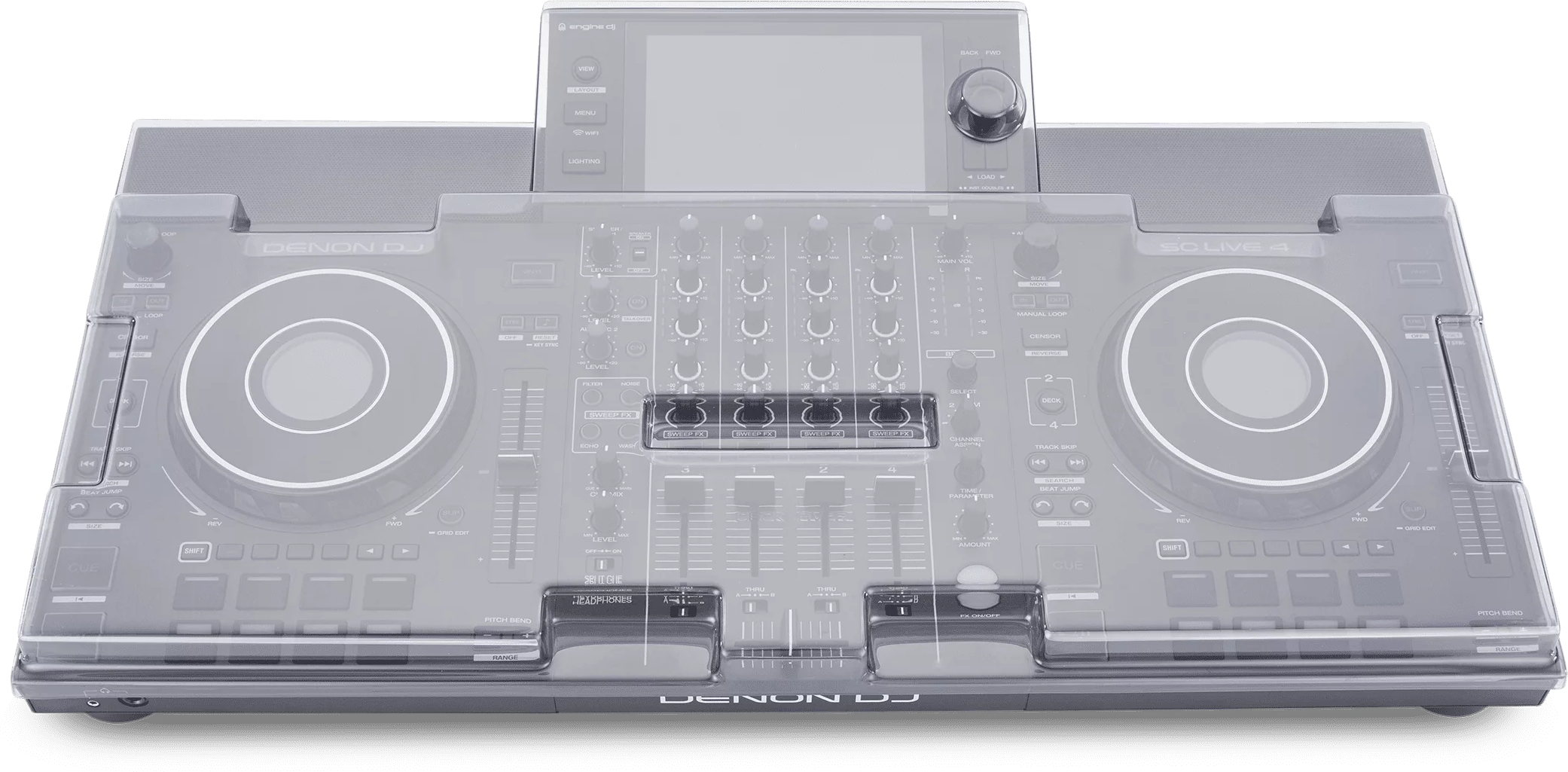 Decksaver Denon Dj Sc Live 4 Cover - Housse Dj - Variation 1