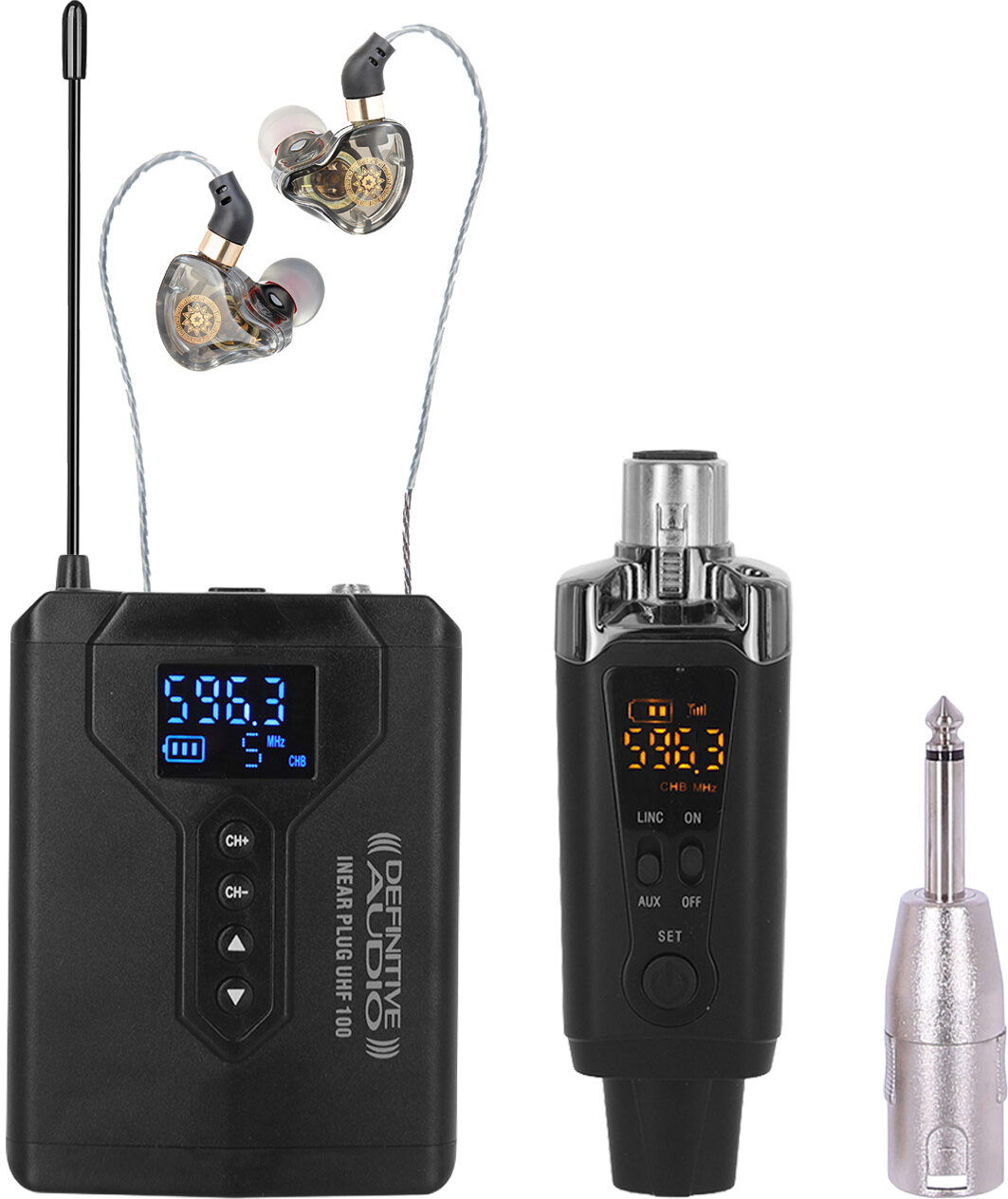 Definitive Audio Inear Plug Uhf 100 - Ecouteur Intra-auriculaire - Main picture