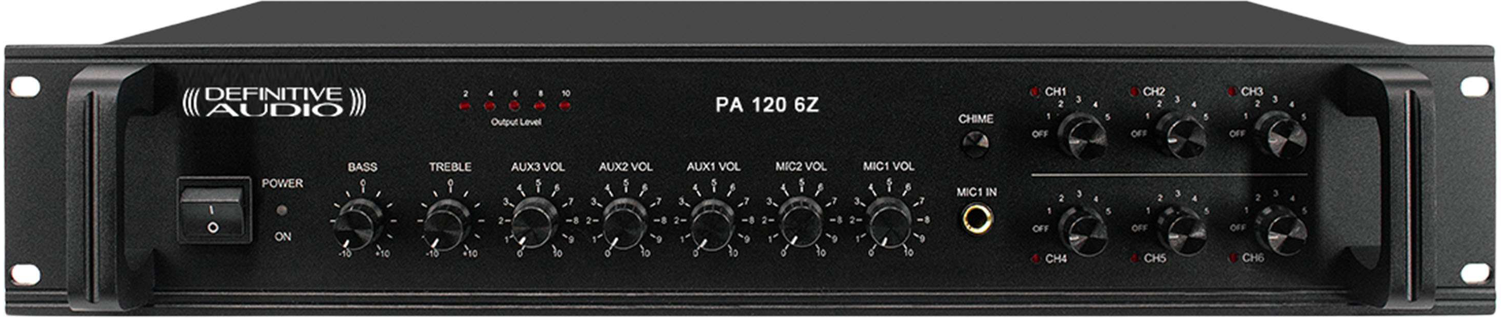 Definitive Audio Pa 120 6z - Ampli Puissance Sono Multi-canaux - Main picture