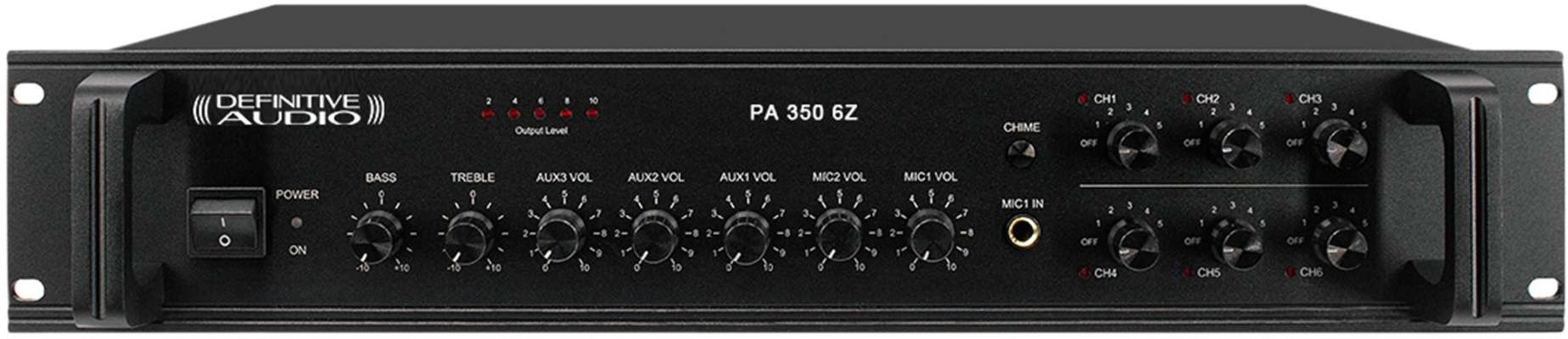 Definitive Audio Pa 350 6z - Ampli Puissance Sono Multi-canaux - Main picture
