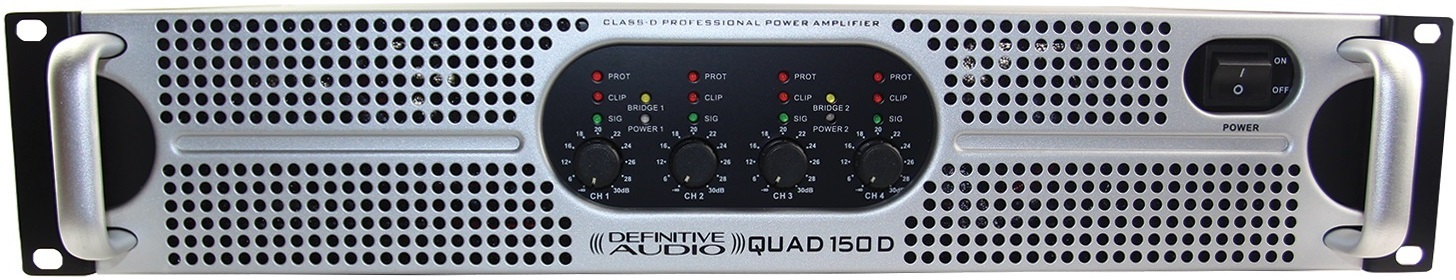 Definitive Audio Quad 150d - - Ampli Puissance Sono Multi-canaux - Main picture
