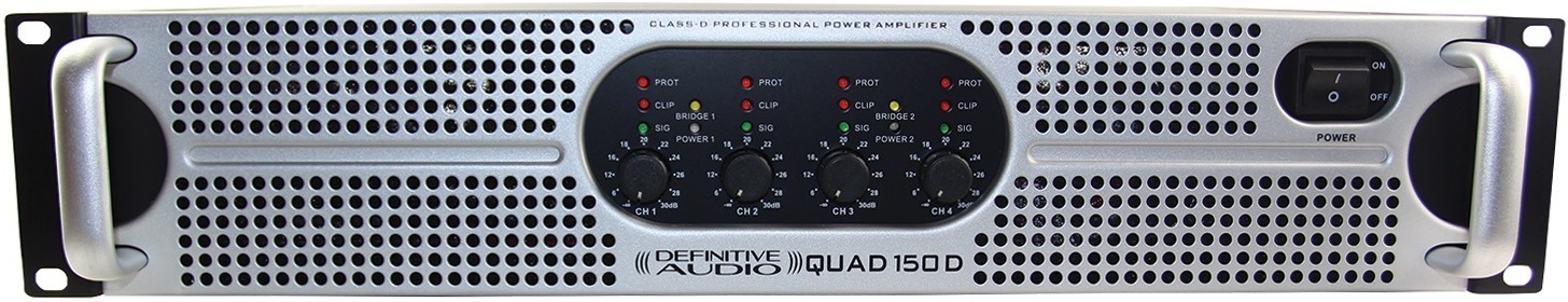 Definitive Audio Quad 150d - - Ampli Puissance Sono Multi-canaux - Main picture