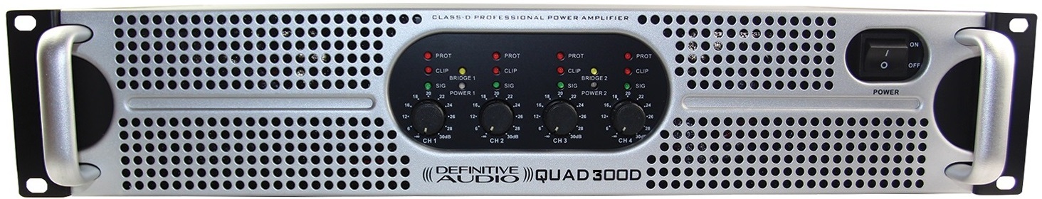 Definitive Audio Quad 300d - - Ampli Puissance Sono Multi-canaux - Main picture