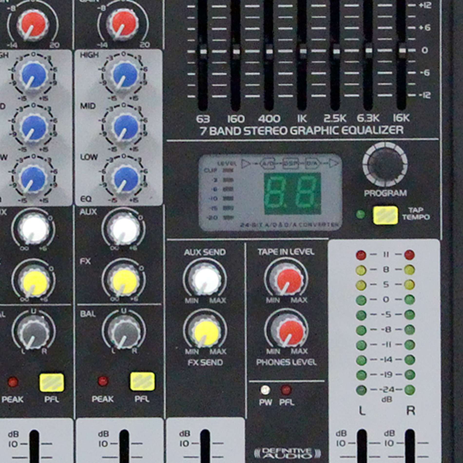 Definitive Audio Da Mx8 Fx2 - Table De Mixage Analogique - Variation 2