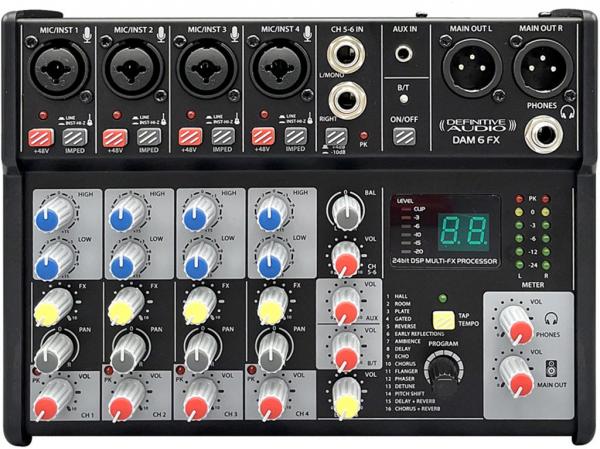 Tables de mixage: Table de mixage DA MX8 USB