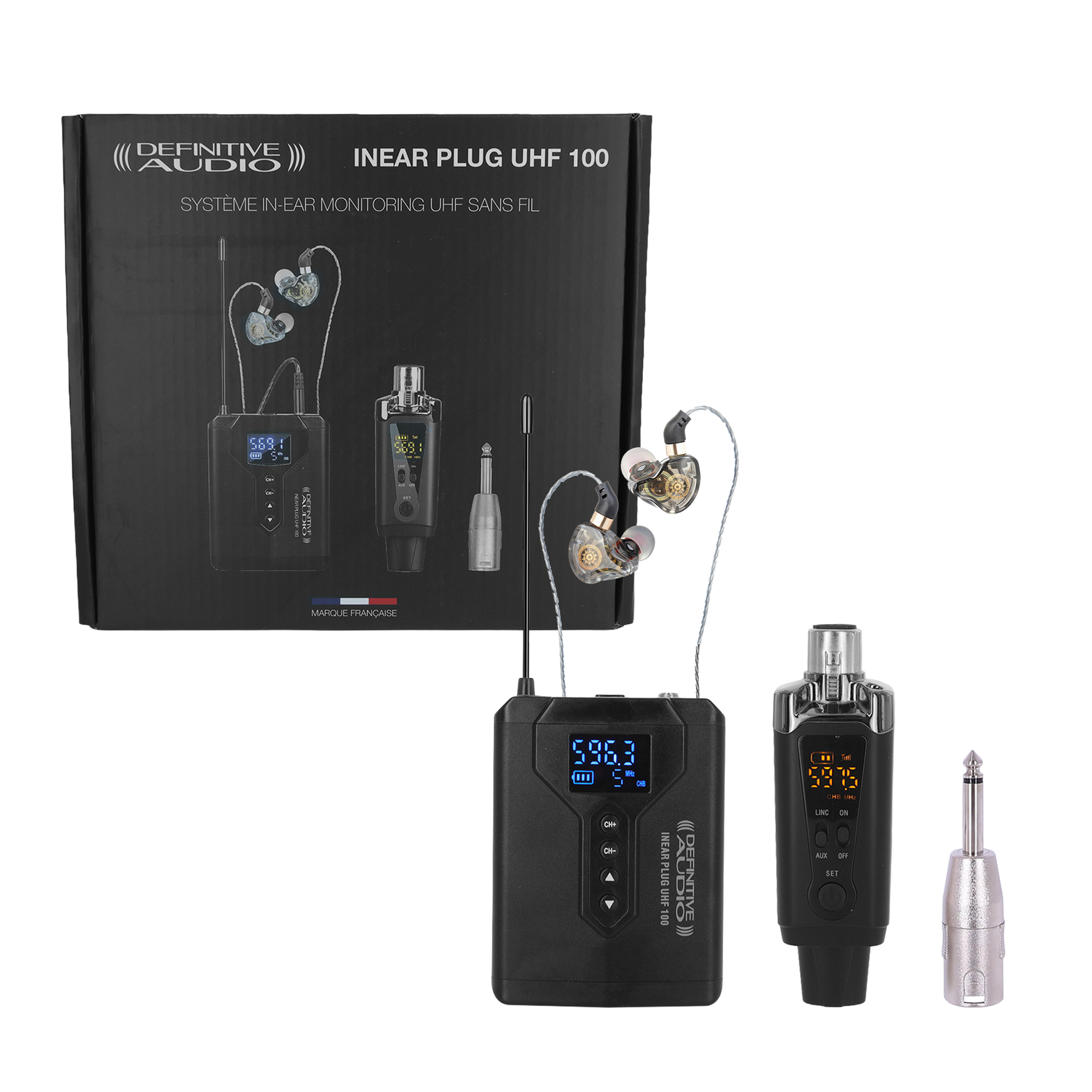 Definitive Audio Inear Plug Uhf 100 - Ecouteur Intra-auriculaire - Variation 5