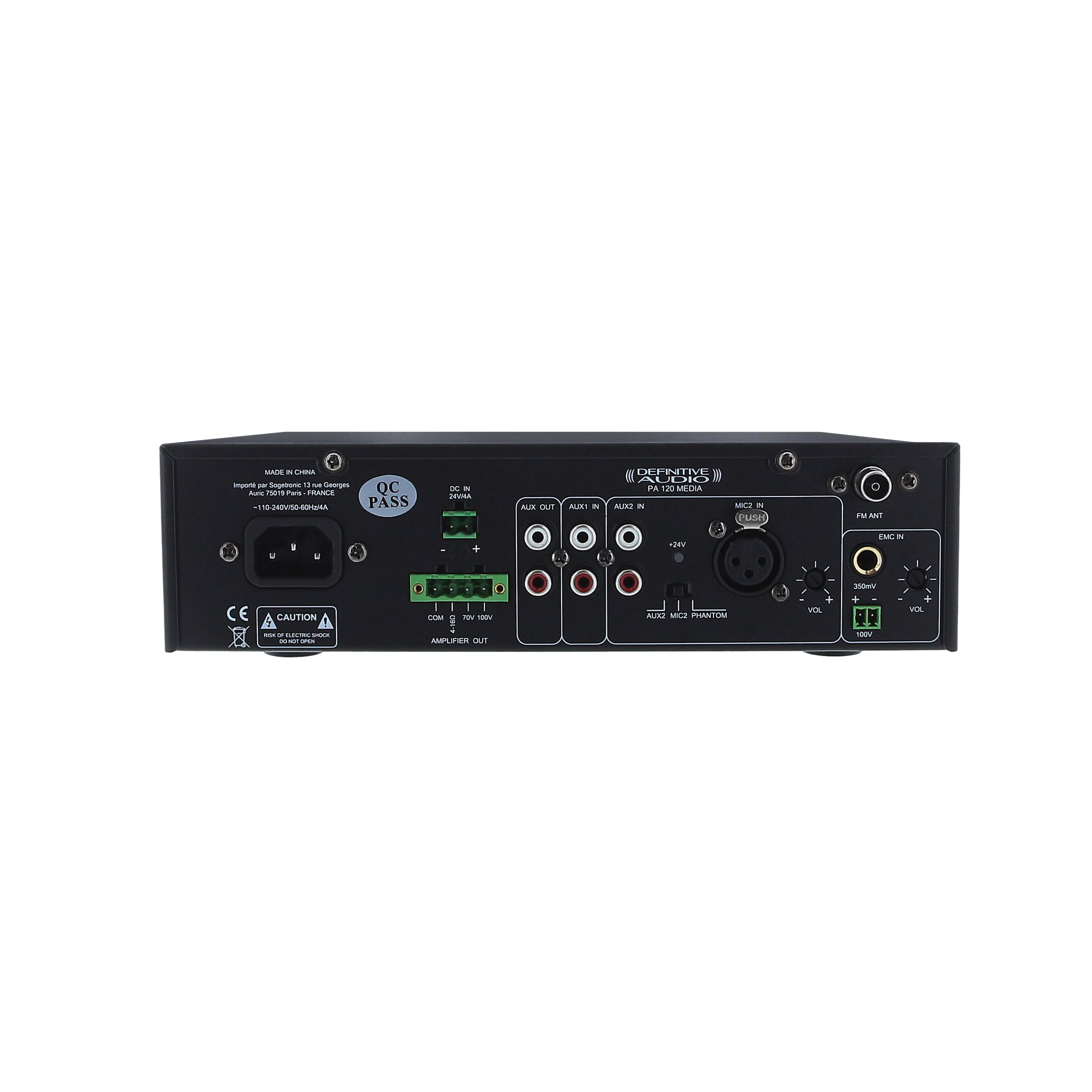 Definitive Audio Pa 120 Media - Ampli Puissance Sono Multi-canaux - Variation 3