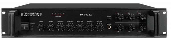 Ampli puissance sono multi-canaux Definitive audio PA 350 6Z