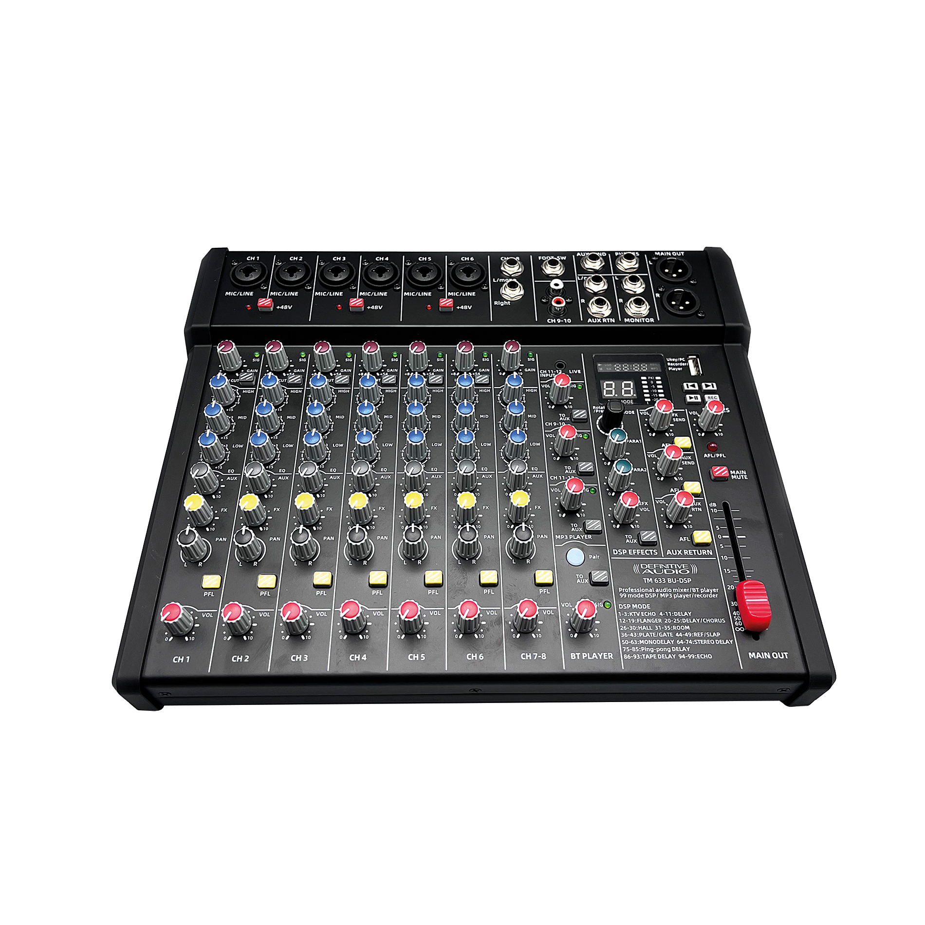 Definitive Audio Tm 633 Bu-dsp - Table De Mixage Analogique - Variation 1