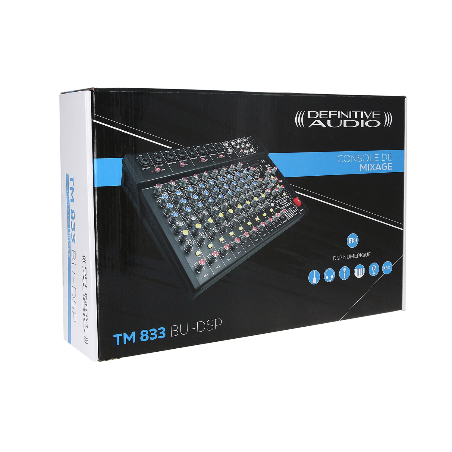 Definitive Audio Tm 833 Bu-dsp - Table De Mixage Analogique - Variation 7