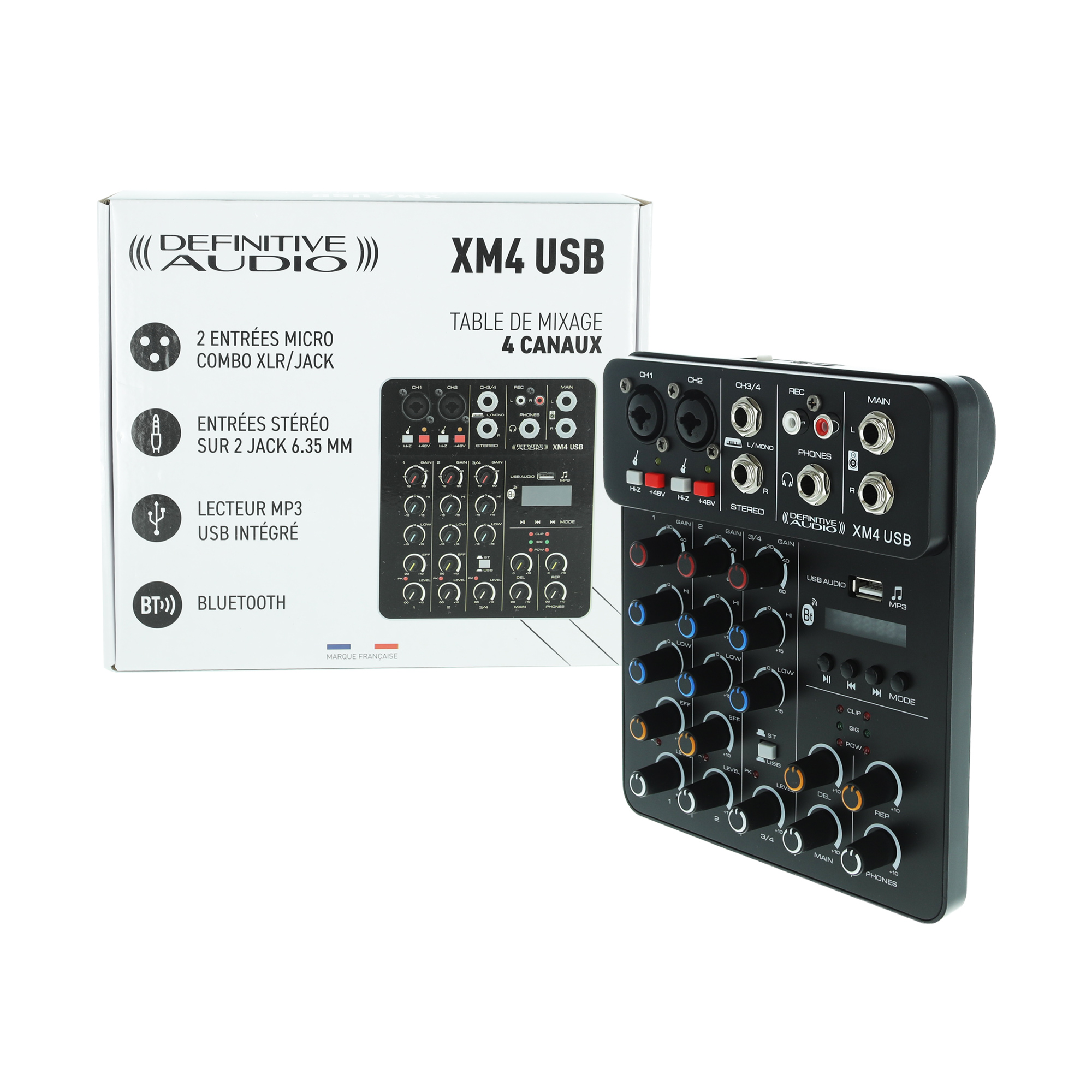 Definitive Audio Xm4 Usb - Table De Mixage Analogique - Variation 7