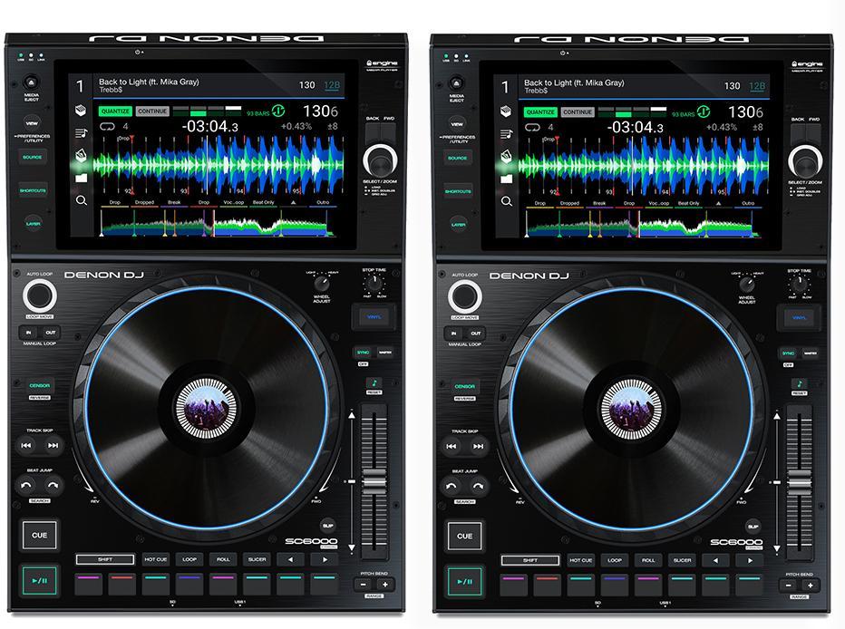 Set dj complet Denon dj 2 x SC 6000