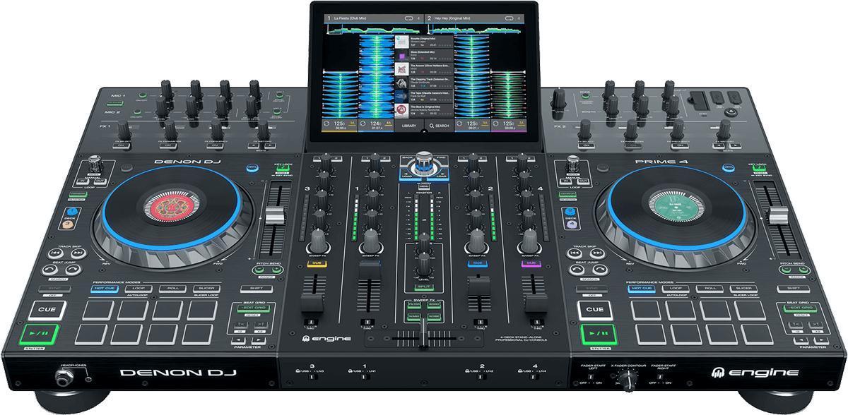Contrôleur dj autonome Denon dj Prime 4