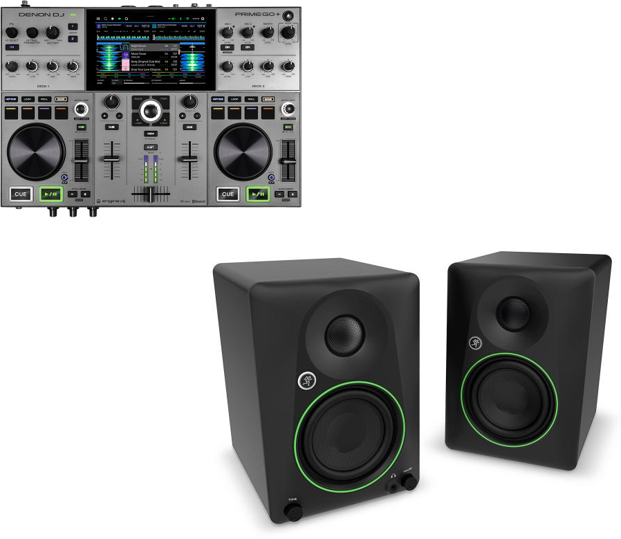 Denon Dj Prime Go +  + Cr4.5 - Set Dj Complet - Main picture