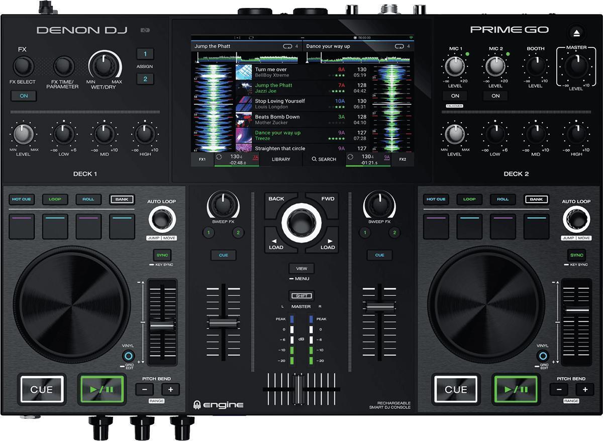 Contrôleur dj autonome Denon dj Prime Go